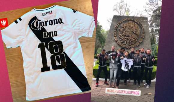 La historia del día en que Club de Cuervos visitó a AMLO