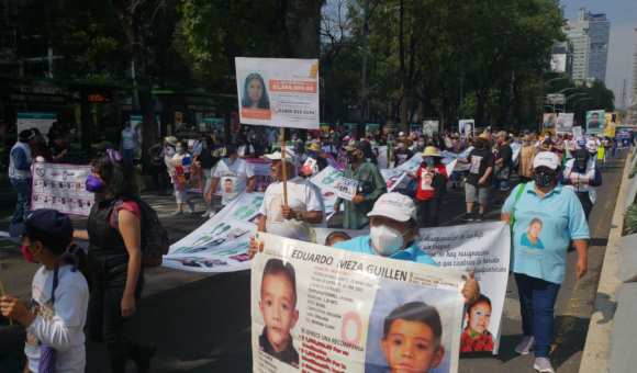 Madres exigen con marcha aparición de sus hijos e hijas | Nacion 321