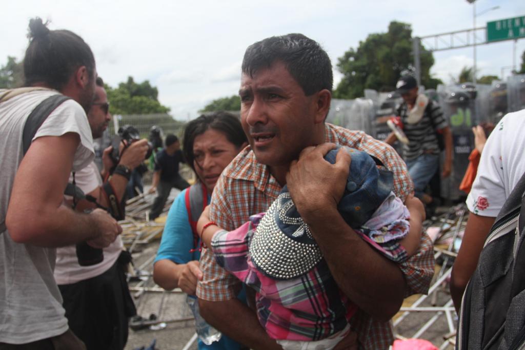 FOTOS Las impactantes im genes de la Caravana Migrante