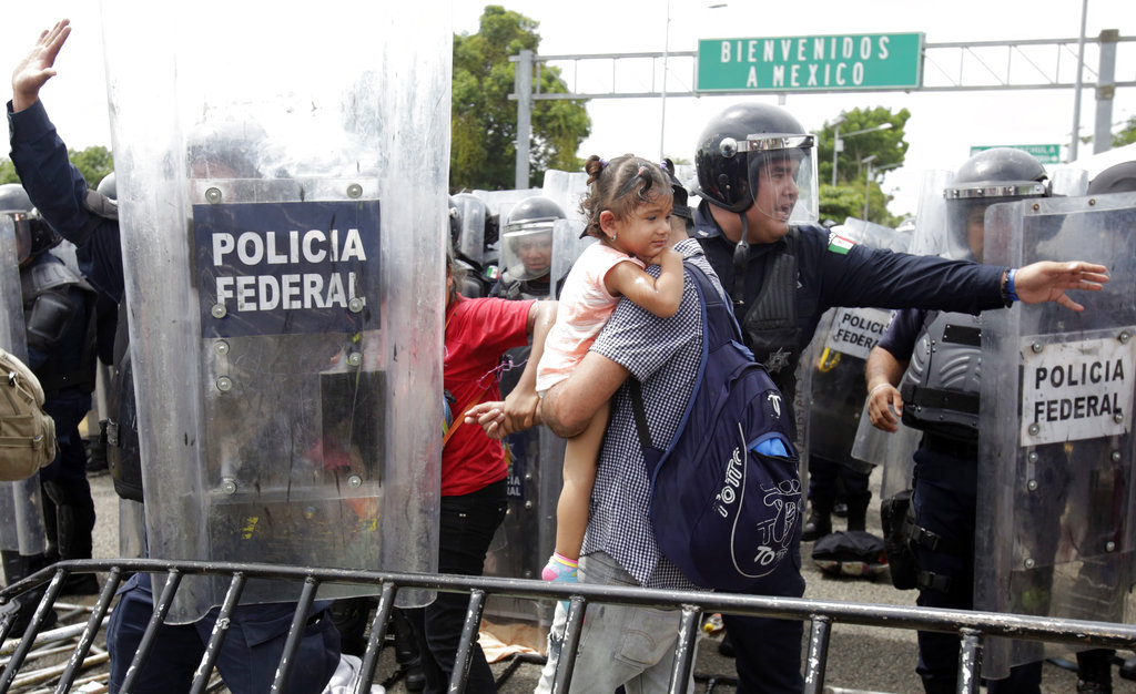 FOTOS Las impactantes im genes de la Caravana Migrante